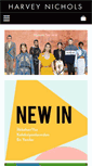 Mobile Screenshot of harveynichols.com.tr