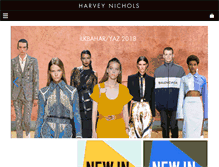 Tablet Screenshot of harveynichols.com.tr